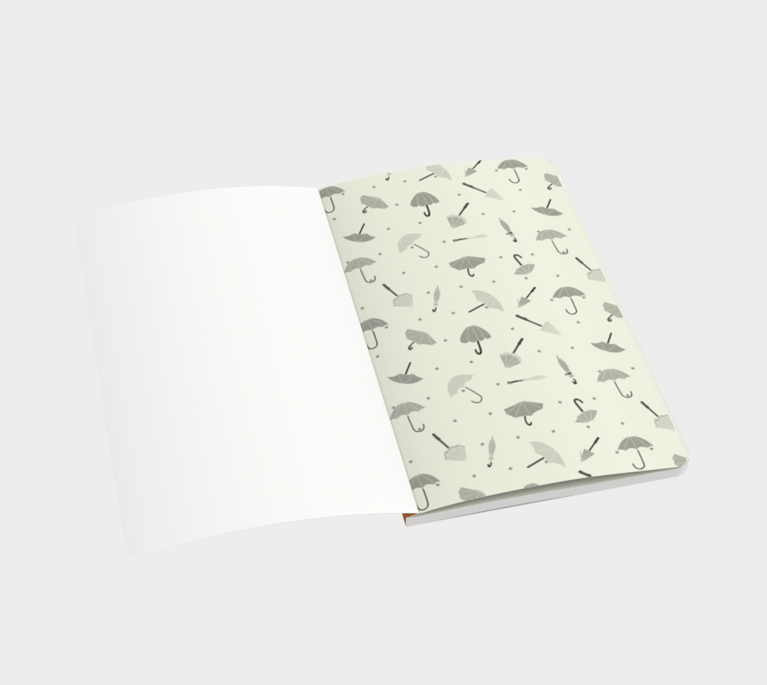 Weather Patterns In Cream Notebook