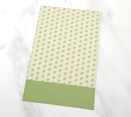 Seeds Tea Towel In Green