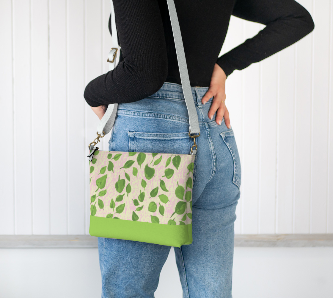Cascade Crossbody Bag in Green