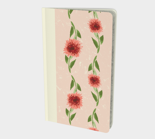 Sunflower Fields Notebook in Pink