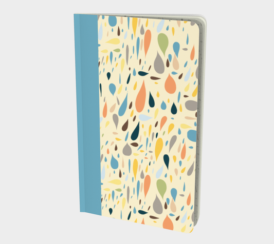 Raindrops Notebook in Cream