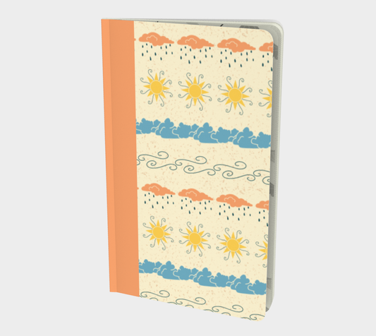 Weather Patterns In Cream Notebook