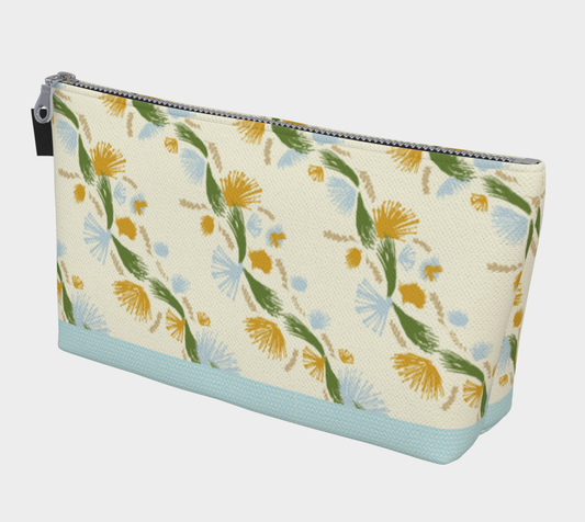 Dandelion Wishes Makeup Bag in Blue