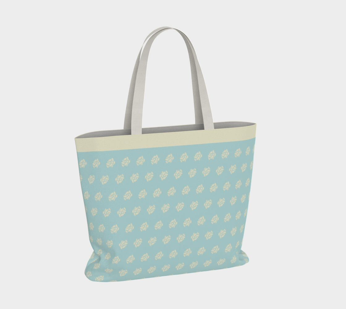 Seeds Large Tote in Blue