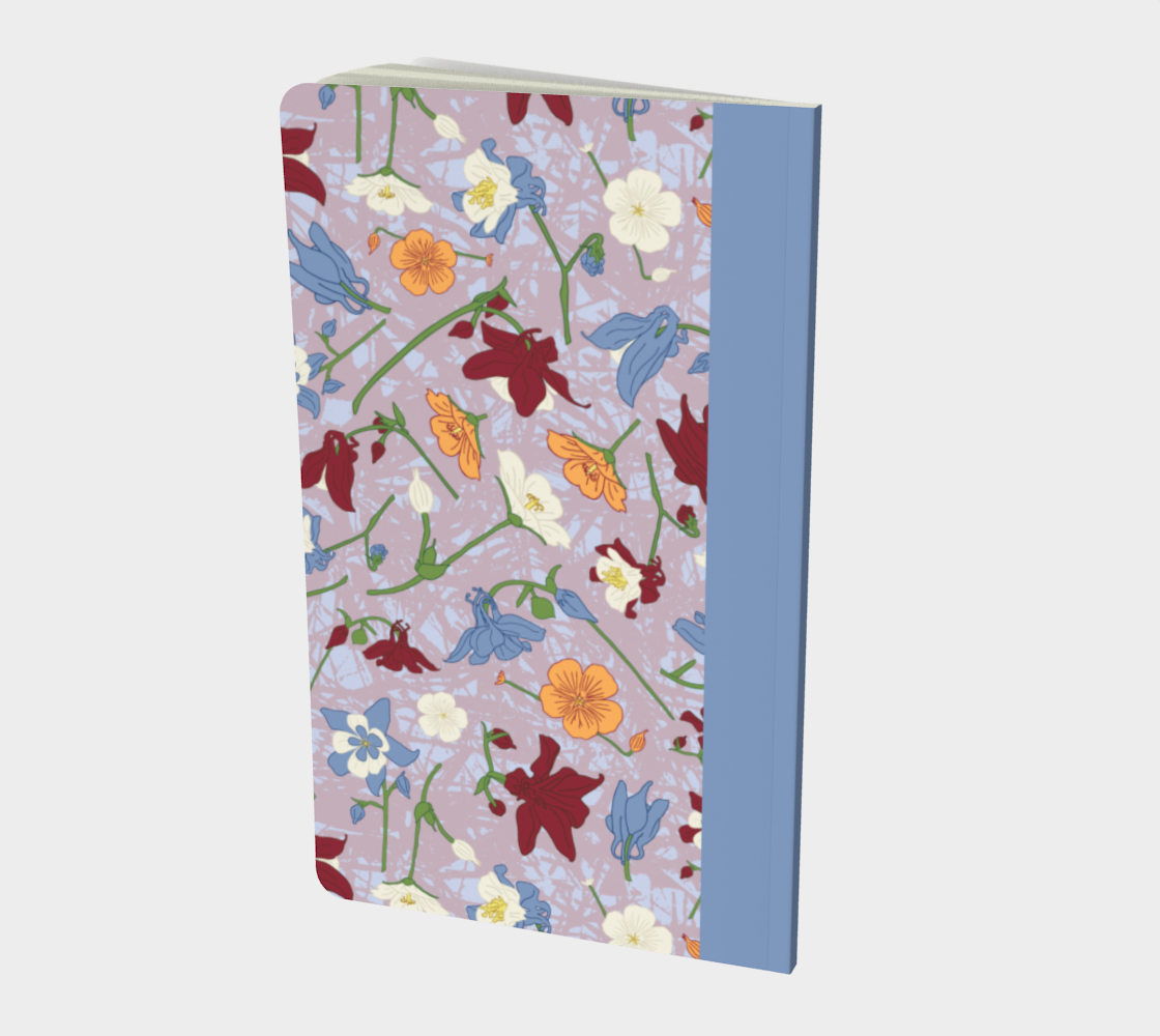 Wildflower Walk Notebook in Heather